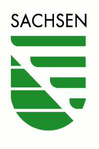 Bild vergrößern: Landessignet Sachsen grün