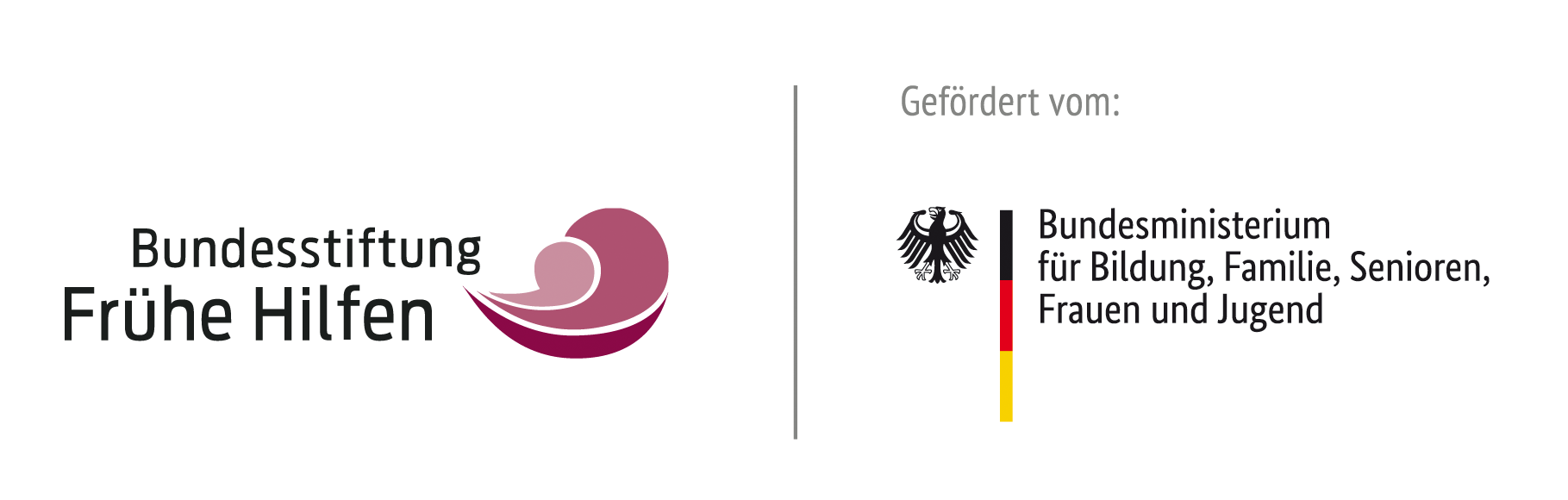 Bild vergr&ouml;&szlig;ern: Logo der Bundesstiftung Fr&uuml;he Hilfen