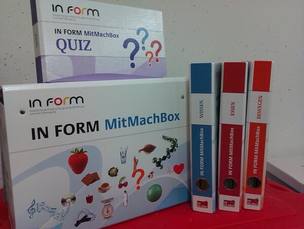 Bild vergr&ouml;&szlig;ern: Foto des Inhaltes der In Form MitMachBox