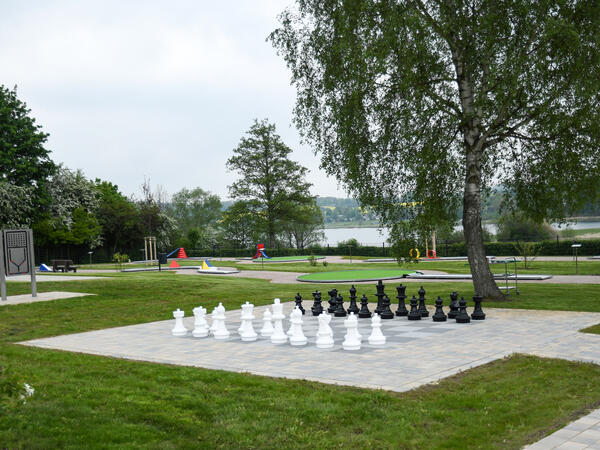 Bild vergr&ouml;&szlig;ern: Der neue Freizeit- und Erlebnisgarten an der Talsperre P�hl.