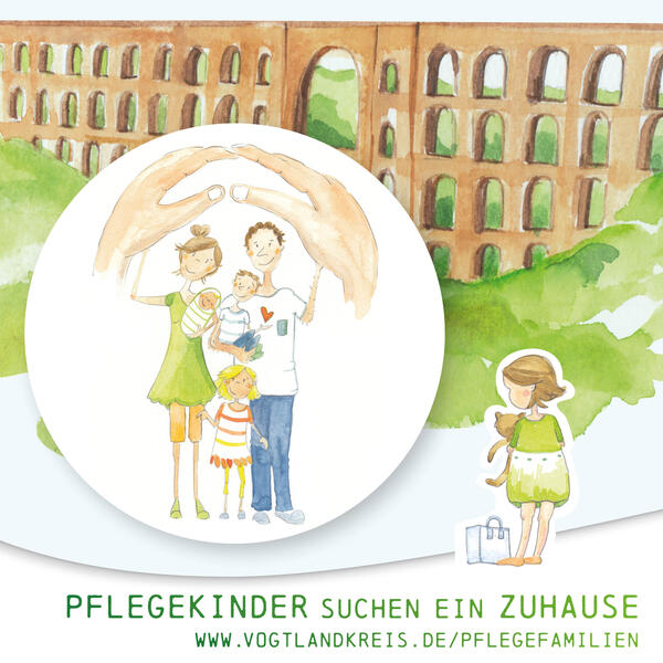 Bild vergr&ouml;&szlig;ern: Pflegefamilien im Vogtlandkreis gesucht!