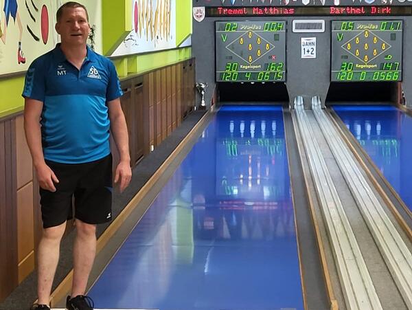 Bild vergr&ouml;&szlig;ern: Sportfreund Matthias Tremml �berzeugte mit einer sehr starken Einzelleistung von 615 Holz.