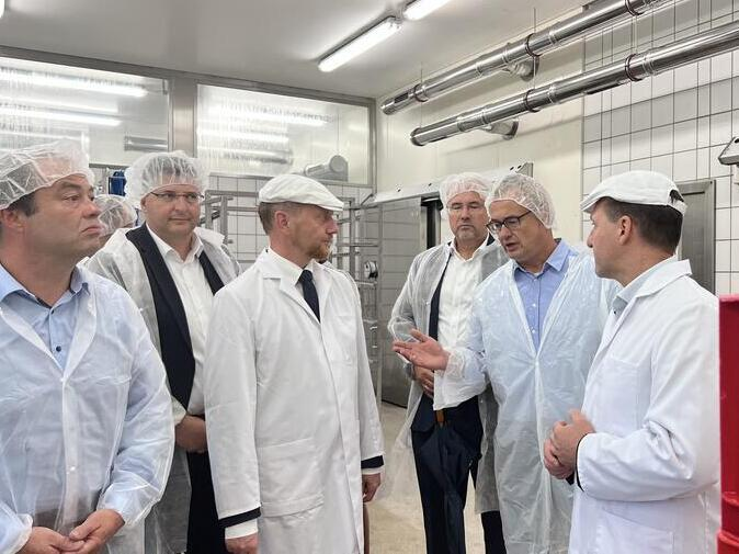 Ein Besuch im Werk von Feinkost Schmidt in Plauen.