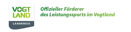Bild vergr&ouml;&szlig;ern: Slogan offizieller F&ouml;rderer des Leistungssports im Vogtland