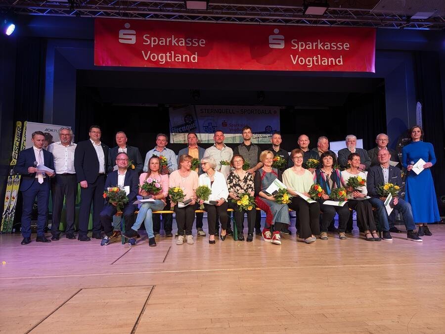 Die geehrten Vereinshelden.