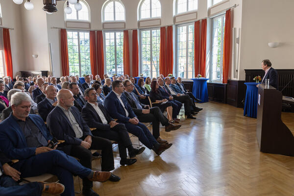 Bild vergr&ouml;&szlig;ern: Die IHK Plauen lud zum j&auml;hrlichen Wirtschaftsempfang.