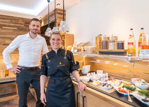 Bild vergr&ouml;&szlig;ern: Wer im Tannenhaus fr&uuml;hst&uuml;ckt, genie&szlig;t seit August Produkte aus der Region. Dies ist ein Teil des Nachhaltigkeitskonzeptes des Restaurants.