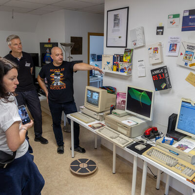 Bild vergr&ouml;&szlig;ern: Retro-Technik kann man im kleinen Computer- und Spielemuseum Flashback bewundern