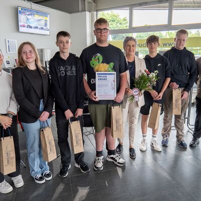 Die Sch&uuml;lerinnen und Sch&uuml;ler der Oberschule &raquo;G. E. Lessing&laquo; Lengenfeld wurden ebenfalls ausgezeichnet.