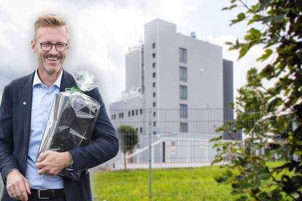 Bild vergr&ouml;&szlig;ern: Das Bild zeigt Christopher Rubin, Juniorchef der Rubinm&uuml;hle Plauen-Oberlosa