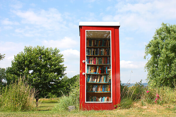 Bild vergr&ouml;&szlig;ern: Beispielbild: B&uuml;cherzelle