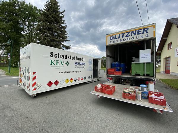 Bild vergr&ouml;&szlig;ern: Auf dem Foto sieht man das Schadstoffmobil des Vogtlandkreises.